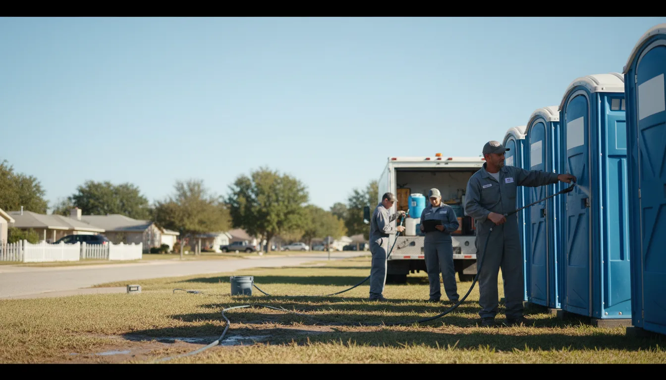 Long-Term Portable Toilet Rental in Risingsun, OH near me